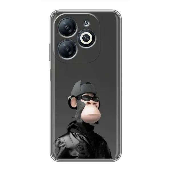 Чехол с принтом «стильная обезьяна NFT» для Infinix Smart 8