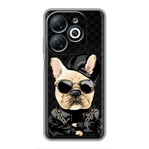 Чехлы с крутыми принтами для Infinix Smart 8 - (PREMIUMPrint) (Стильная собака)