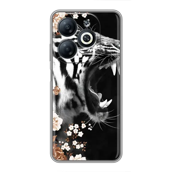 Чехол с принтом «Стильный ТИГР» для Infinix Smart 8