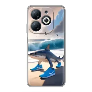 Чохол з мемом Тралалело тралала на Infinix Smart 8 (Тралалело тралала)