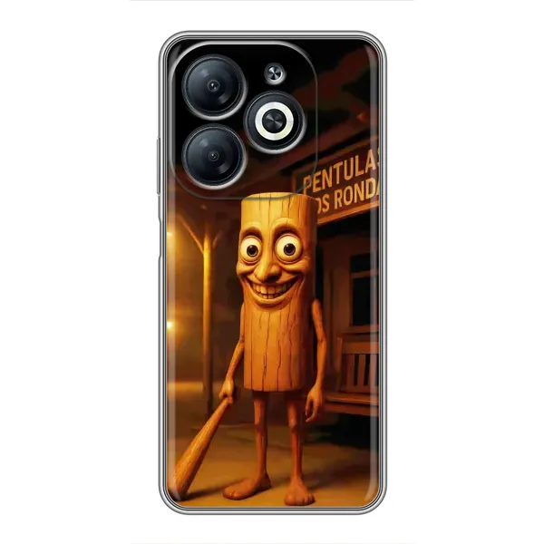Чехол с принтом «Тунг тунг сахур» для Infinix Smart 8