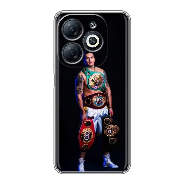 Чохол з принтом «Усик з поясами» для Infinix Smart 8
