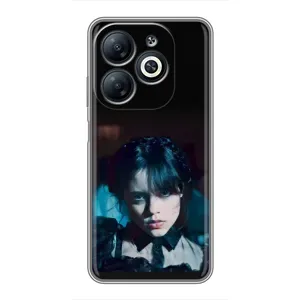 Чохли Венсдей на Infinix Smart 8 Уенсдей (AlphaPrint) (погляд Венздей)
