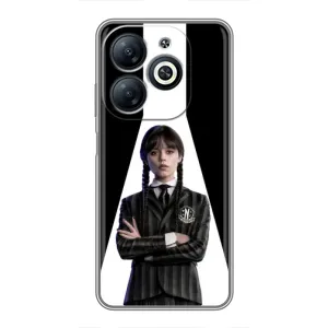Чохли Венсдей на Infinix Smart 8 Уенсдей (AlphaPrint) (W-Wednesday)
