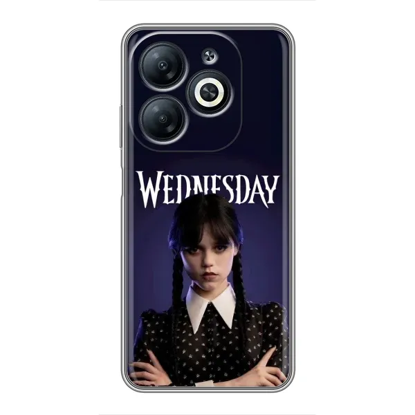 Чохол з принтом «Wednesday» для Infinix Smart 8