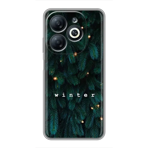 Чехол с принтом «Winter» для Infinix Smart 8