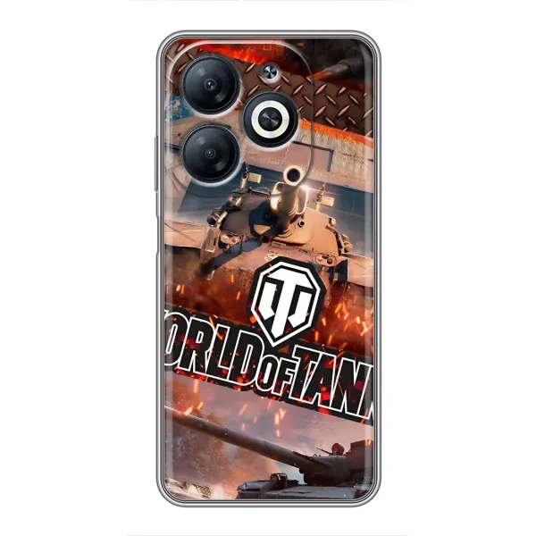 Чохол з принтом «World of Tanks» для Infinix Smart 8