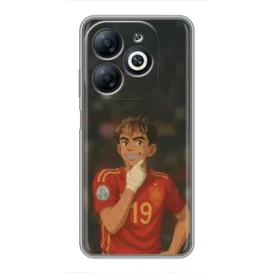 Чохол з футболістом Ламін Ямаль Infinix Smart 8 (Ямаль аніме)
