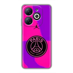 Чохли PSG для Infinix Smart 8 (AlphaPrint) (яскравий ПСЖ)
