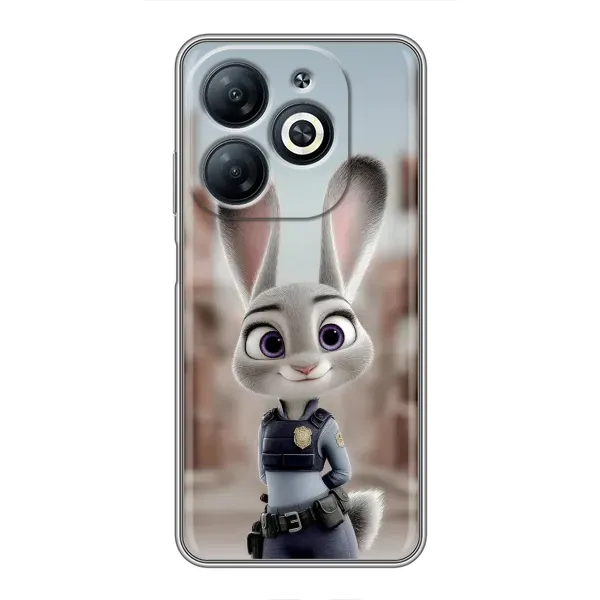 Чехол с принтом «Офицер Джуди Хоппс» для Infinix Smart 8