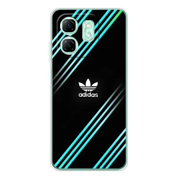 Чехол с принтом «Адидас с полосами» для Infinix Smart 9