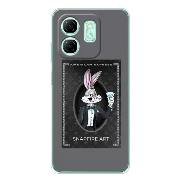 Чохол з принтом «Бакс Бані LV» для Infinix Smart 9 Чохол з принтом «Бакс Бані LV» для Infinix Smart 9