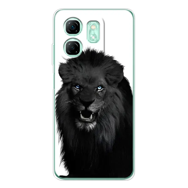 Чехол с принтом «Черный ЛЕВ» для Infinix Smart 9