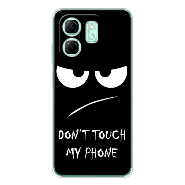 Чехол с принтом «Dont Touch» для Infinix Smart 9