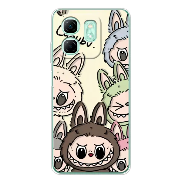 Чехол с принтом «Золотая обезьяна Bored Ape» для Infinix Smart 9