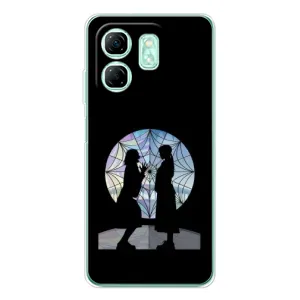 Чехлы Венсдей на Infinix Smart 9 Уэнсдей (AlphaPrint) (комната Уэнздей)