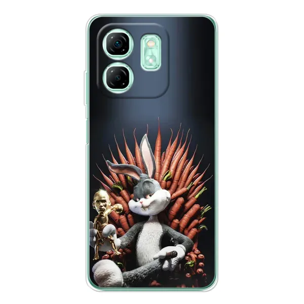 Чехол с принтом «Король Кролик» для Infinix Smart 9
