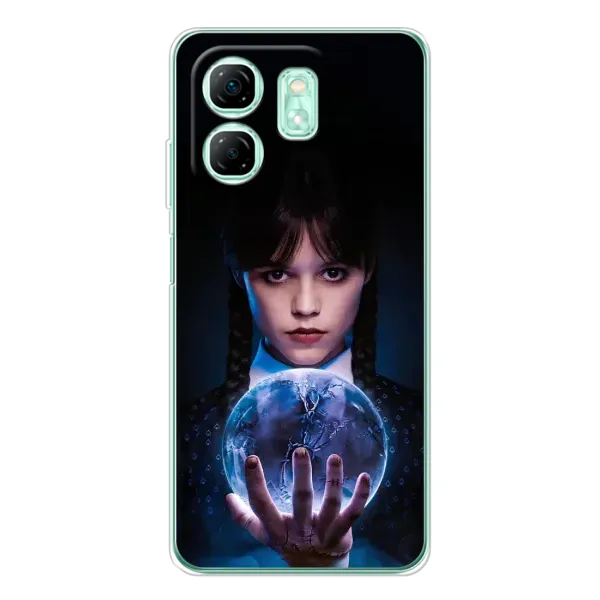 Чехол с принтом «Магическая сфера Уэнздей» для Infinix Smart 9