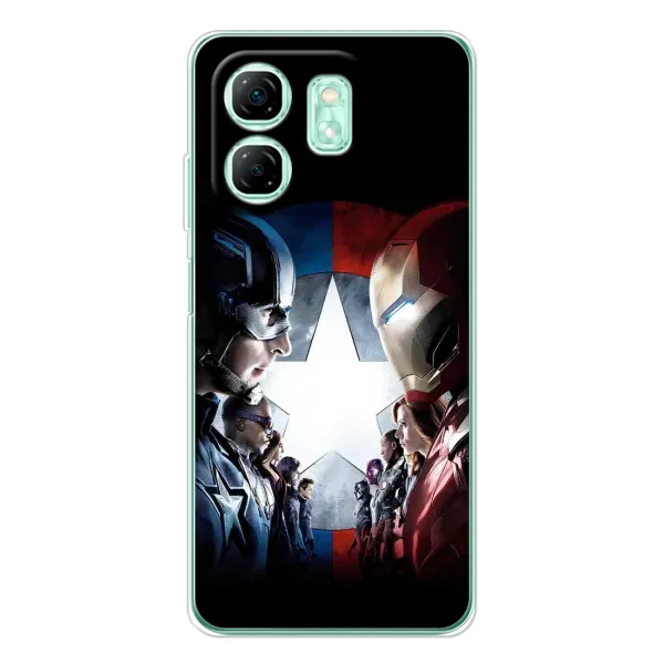 Чехол с принтом «Марвел стайл» для Infinix Smart 9
