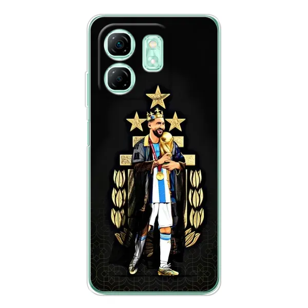 Чехол с принтом «Месси Король» для Infinix Smart 9