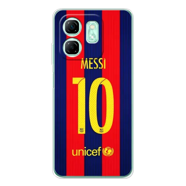 Чехол с принтом «Messi Barca 10» для Infinix Smart 9