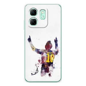 Чехлы Месси для Infinix Smart 9 (AlphaPrint) (Messi Barca)