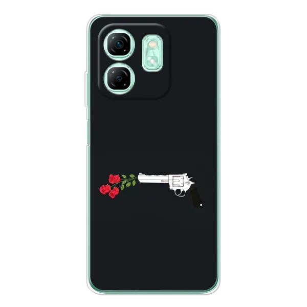Чехол с принтом «Неожиданные цветы» для Infinix Smart 9