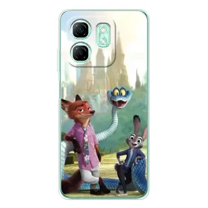 Чехол с принтом «Герои мультфильма Зверополис» для Infinix Smart 9