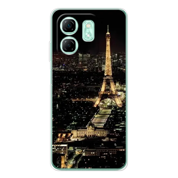 Чехол с принтом «Ночной Париж» для Infinix Smart 9
