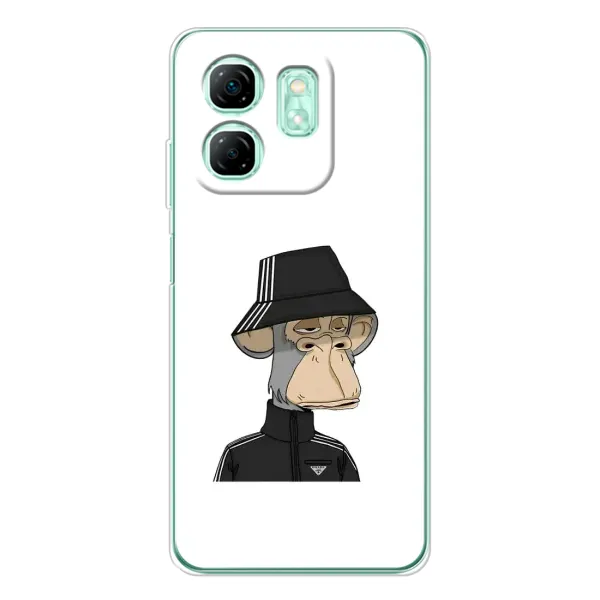Чехол с принтом «обезьяна NFT Adidas» для Infinix Smart 9