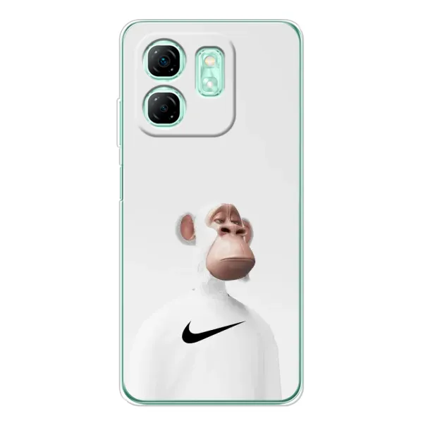Чехол с принтом «обезьяна NFT Nike» для Infinix Smart 9