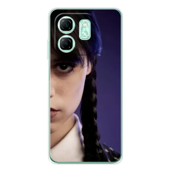 Чехол с принтом «Загадочный взгляд Уэнздей» для Infinix Smart 9