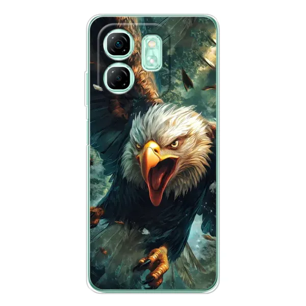 Чехол с принтом «Орел в полете» для Infinix Smart 9 Чехол с принтом «Орел в полете» для Infinix Smart 9