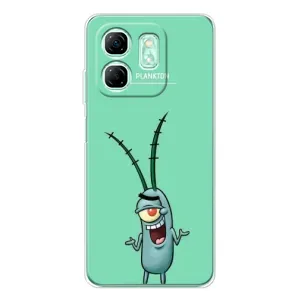 Чохол з принтом «Персонаж Планктон» для Infinix Smart 9