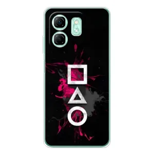 Чехол с принтом «Символы Игра кальмара» для Infinix Smart 9