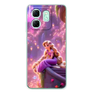 Чехол с принтом «Рапунцель в замке» для Infinix Smart 9