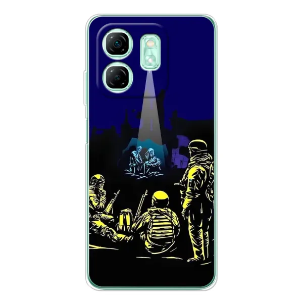 Чехол с принтом «Рождество в Украине» для Infinix Smart 9