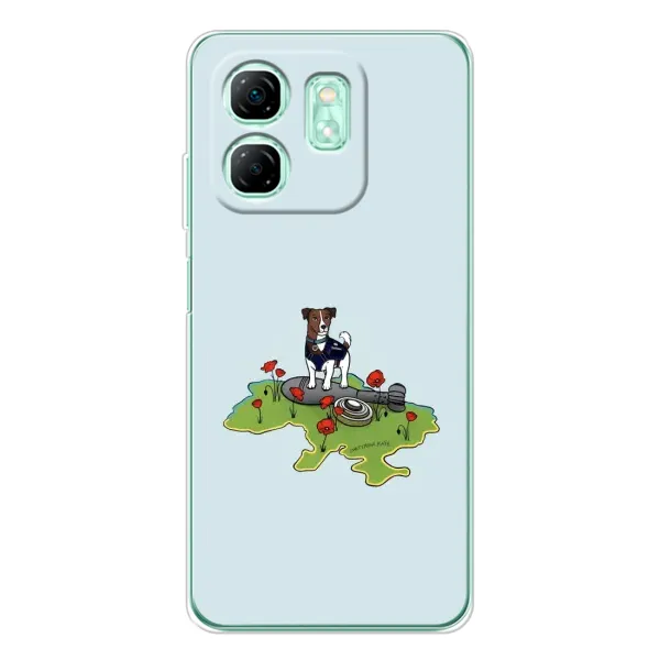 Чехол с принтом «Сапер Пес» для Infinix Smart 9 Чехол с принтом «Сапер Пес» для Infinix Smart 9