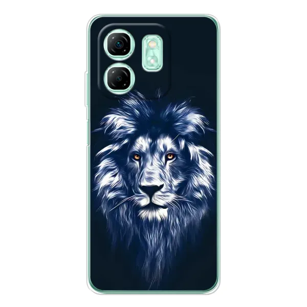 Чехол с принтом «Синий Лев» для Infinix Smart 9