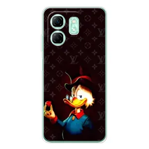 Чехлы для Infinix Smart 9 - Скрудж МакДак Louis Vuitton (PREMIUMPrint) (Скрудж с бриллиантом)