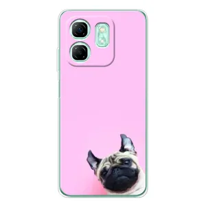 Чехлы с собаками для Infinix Smart 9 (VPrint) (Смешная собака)