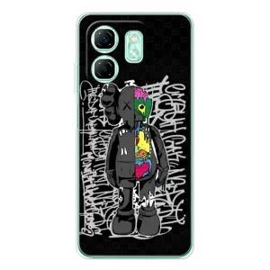 Чехлы для Infinix Smart 9 - Bearbrick Louis Vuitton (PREMIUMPrint) (Стиль Bearbrick)