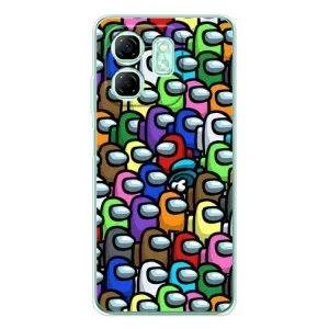Чехол Амонг Ас для Infinix Smart 9 (AlphaPrint) (Убит)