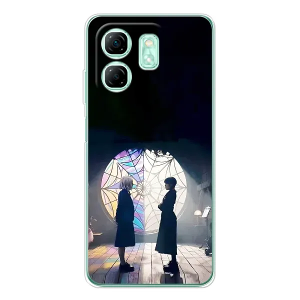 Чехол с принтом «Уэнздей и Инид» для Infinix Smart 9