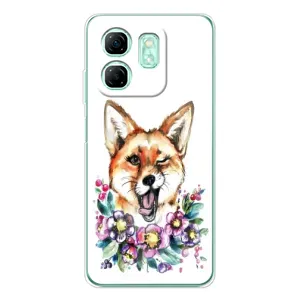 Чохли з картинкою Лисичка для Infinix Smart 9 (VPrint) (Весела лисичка)