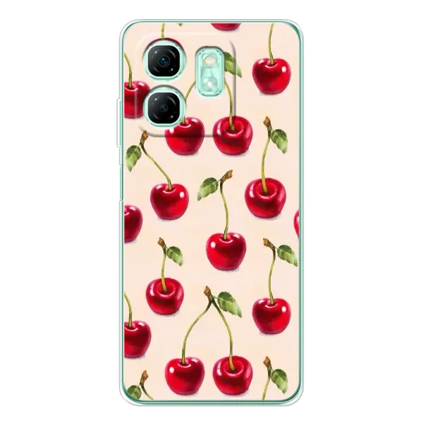 Чехол с принтом «Вишня» для Infinix Smart 9