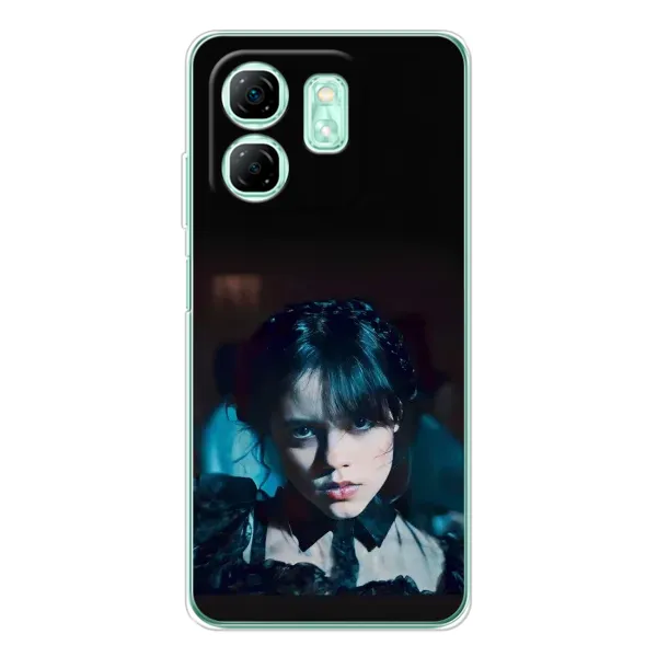 Чехол с принтом «взгляд Уэнздей» для Infinix Smart 9