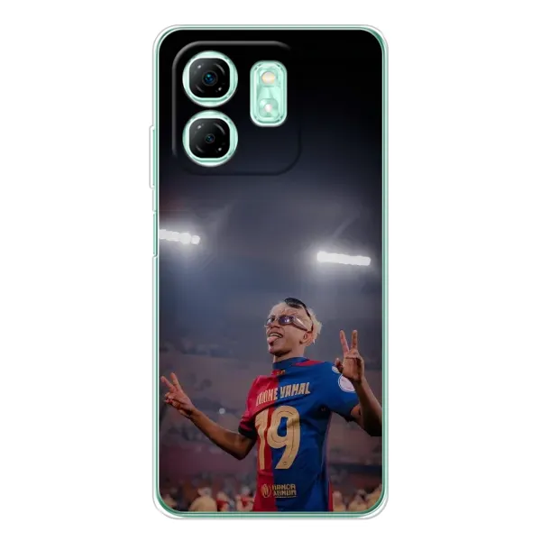 Чехол с принтом «Ямаль на стадионе» для Infinix Smart 9