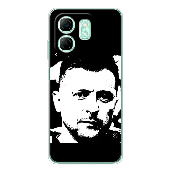 Чехол с принтом «Зеленский АРТ» для Infinix Smart 9