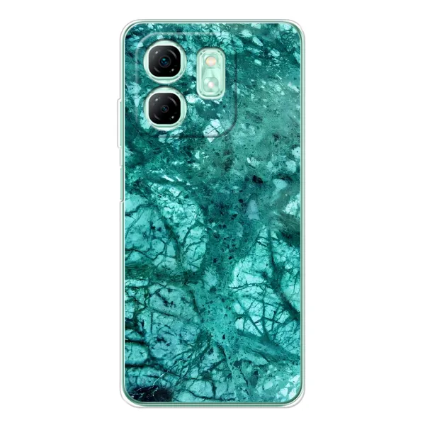 Чехол с принтом «Зеленый мрамор» для Infinix Smart 9